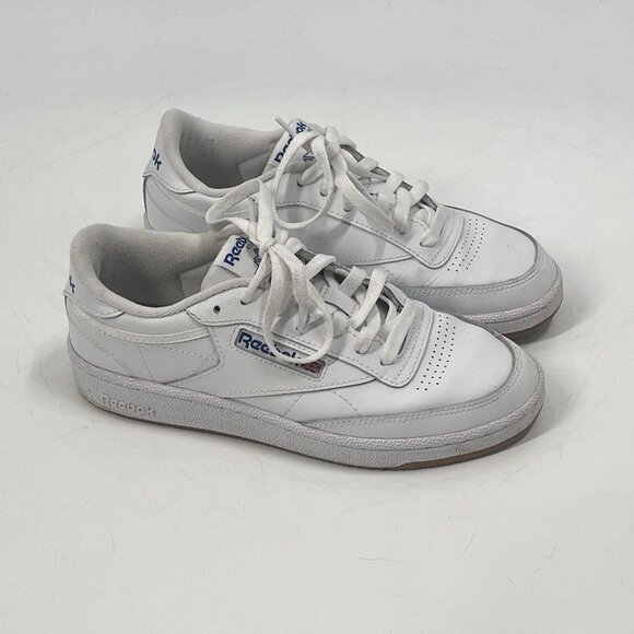 Reebok Club C 85 Leather White Sneakers Sz Mens 6 - Picture 6 of 7